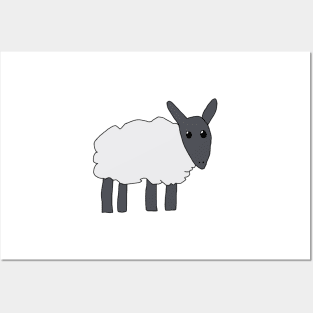 Cute sheep Posters and Art